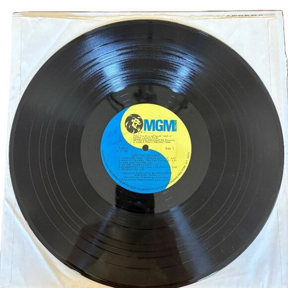 Vintage Doctor Zhivago Original Soundtrack Album (Soundtrack) 1965 LP MGM Record - Picture 4 of 5